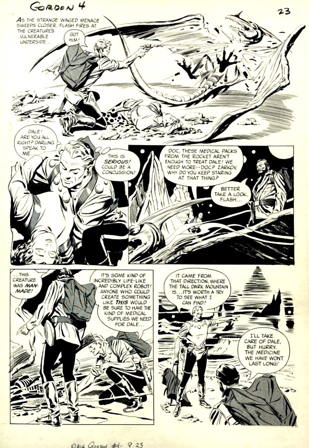 13 Beautiful Illustrations: The Flash Gordon Of Al Williamson 