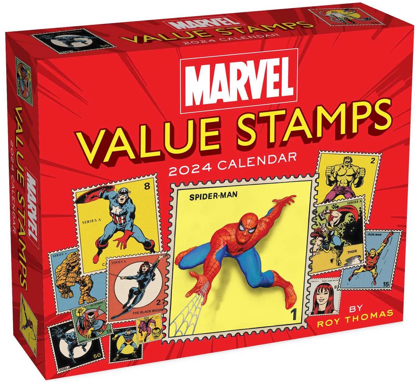 Dig This INSIDE LOOK at the 2024 MARVEL VALUE STAMPS CALENDAR 13th