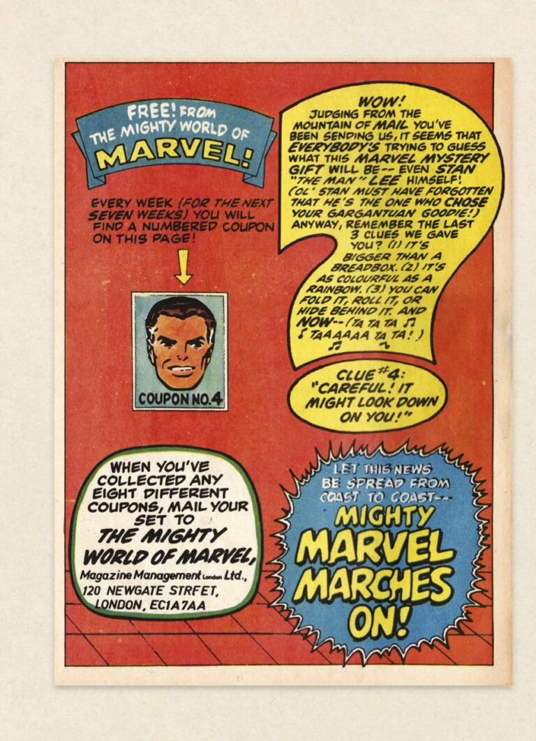 13 GREAT PAGES From MARVEL VALUE STAMPS A Visual History 13th