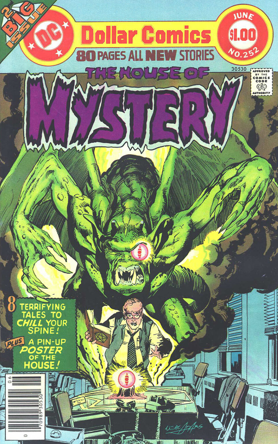 PAUL KUPPERBERG: My 13 Favorite NEAL ADAMS HOUSE OF MYSTERY Covers ...