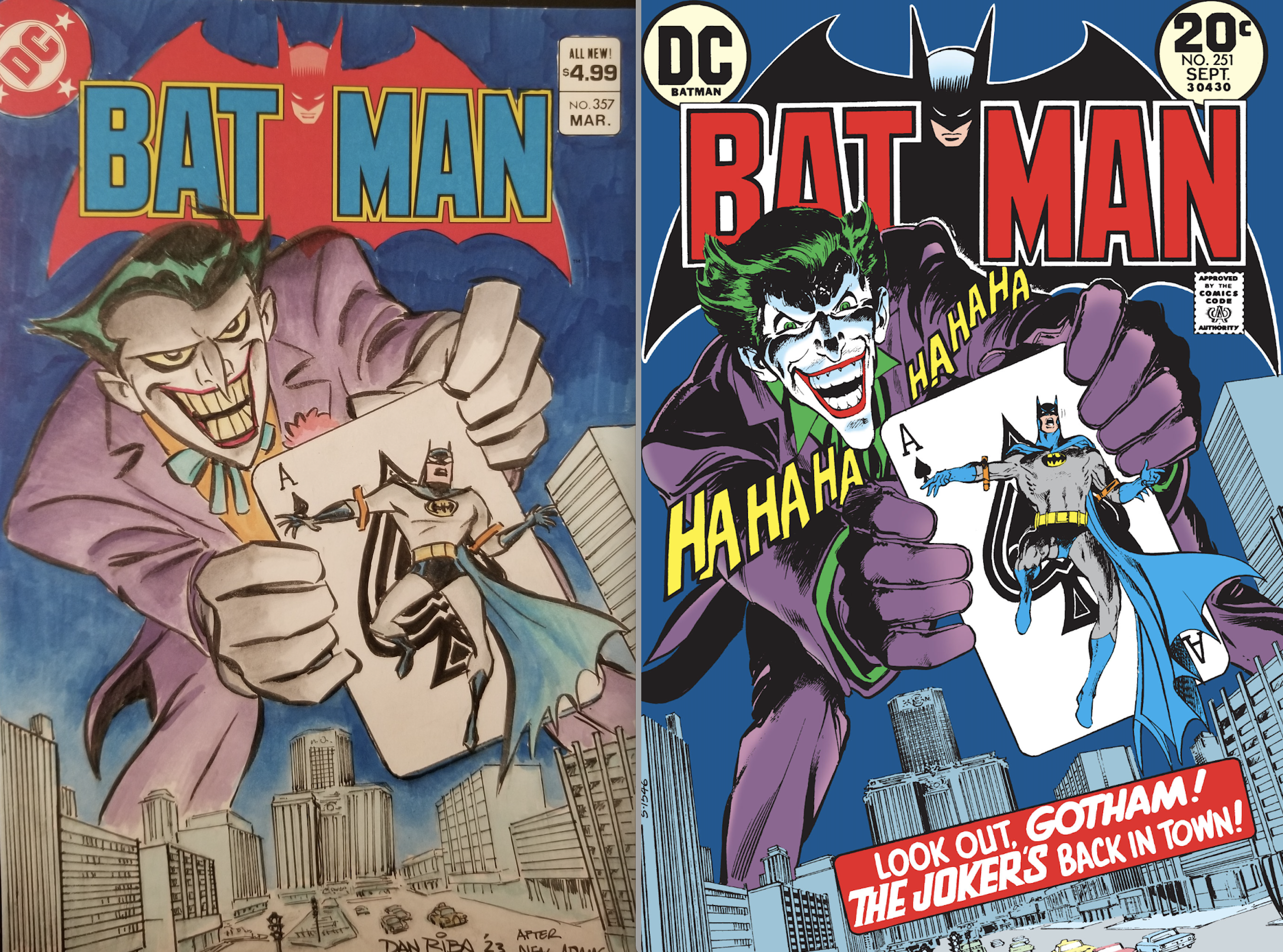 BATMAN #251: Dig This Animated-Style Homage to the NEAL ADAMS