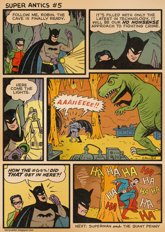 REVEALED! The Real Story Behind the BATCAVE’s TYRANNOSAURUS REX | 13th ...