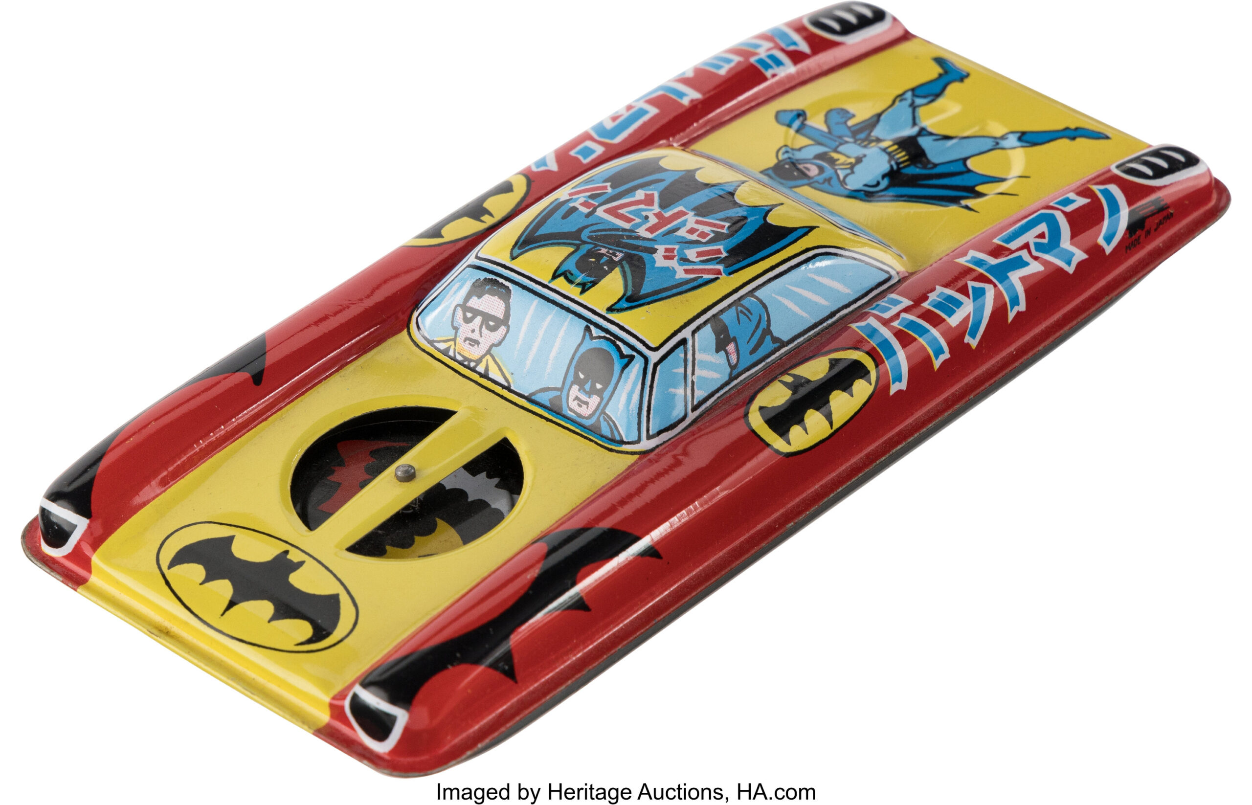 Aoshin Tin 1960s Batmobile Japan