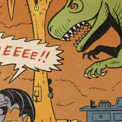 REVEALED! The Real Story Behind the BATCAVE’s TYRANNOSAURUS REX