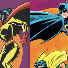 BATWOMAN AND BAT-GIRL: Dig This Homage to the Classic BATMAN AND ROBIN PIN-UP