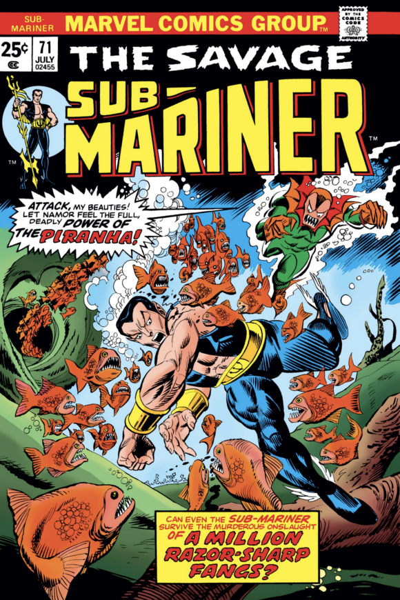 Sub-Mariner #22 (February, 1970)  Attack of the 50 Year Old Comic