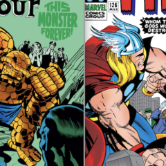 COMIC BOOK DEATH MATCH: Jack Kirby’s FANTASTIC FOUR vs. Jack Kirby’s THOR