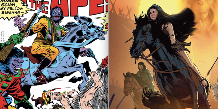 PLANET OF THE APES: New MARVEL Series Will Reuse Segments From Classic Bild & Inspiration PLANET OF THE APES: New MARVEL Series Will Reuse Segments From Classic Illustration
