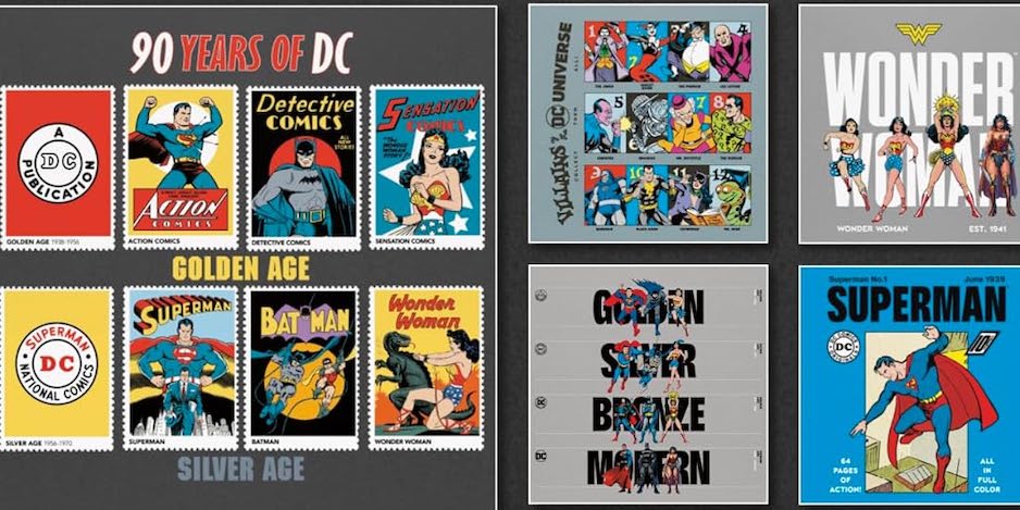 SNEAK PEEK: Dig This DC COMICS 90th Anniversary 2025 CALENDAR BOXED SET ...