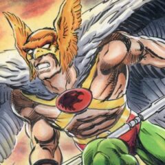 Dig This Groovy — and Offbeat — NEAL ADAMS HAWKMAN Painting