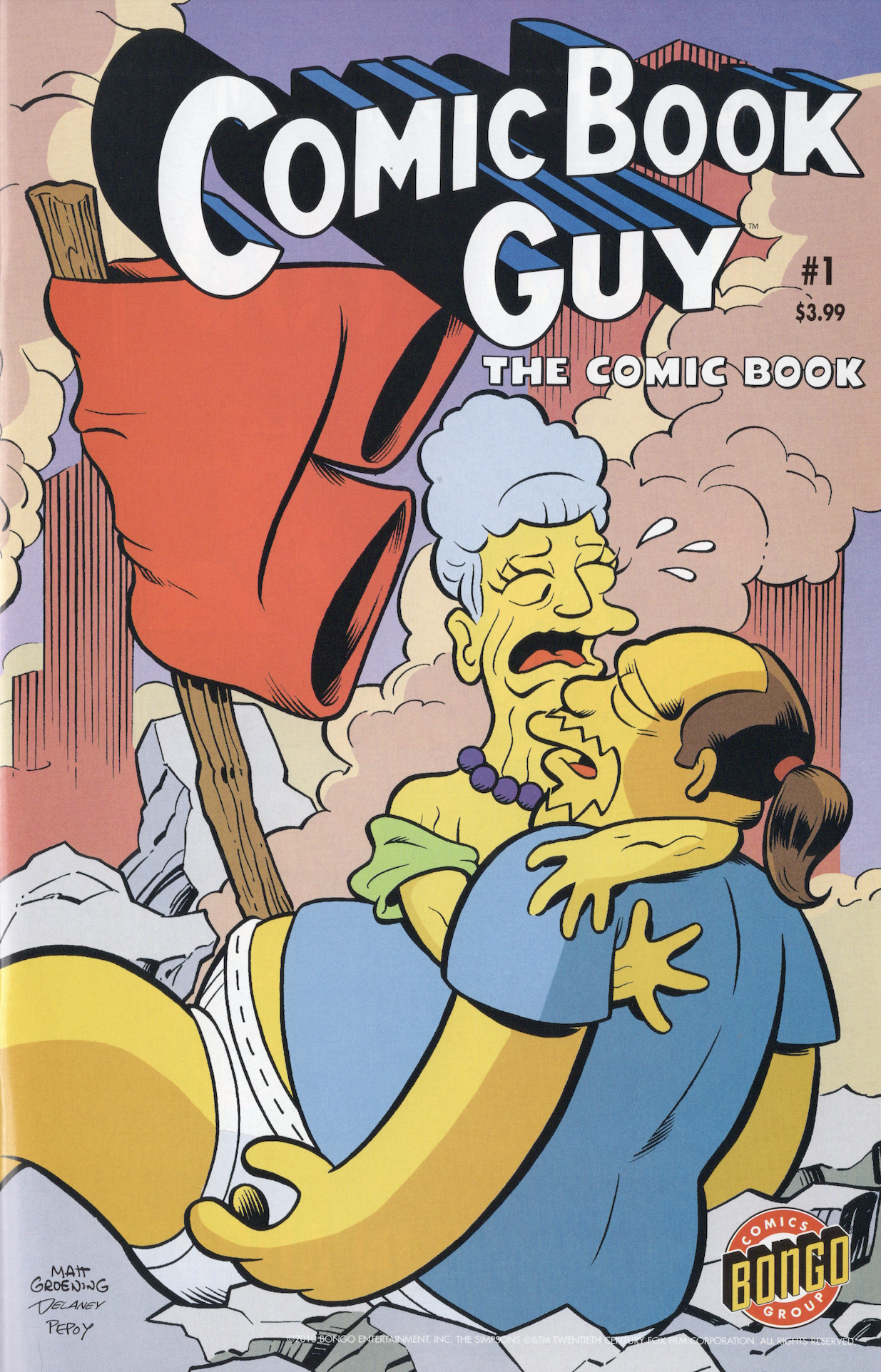 The Four Fantastic COMIC BOOK GUY Variant Covers That Honor KIRBY ...