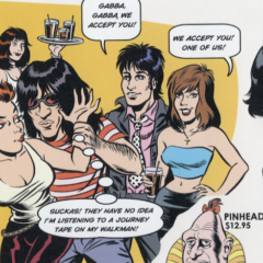 HEY, HO, LET’S GO: When the RAMONES and Classic Comic Book Ads Collide