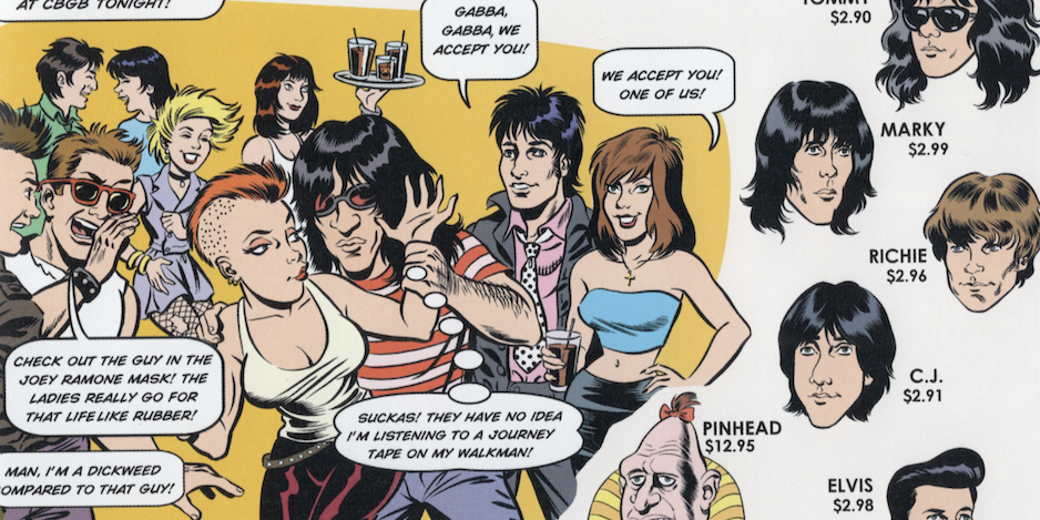 HEY, HO, LET'S GO: When the RAMONES and Classic Comic Book Ads