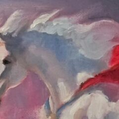 Dig JUNE BRIGMAN’s Lovely Painting of COMET THE SUPER-HORSE
