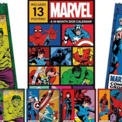 MARVEL Adds a Groovy Bronze Age Mini-Poster Calendar to 2025 Line-Up