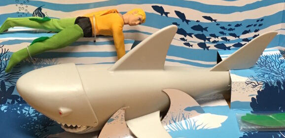 AQUAMAN AND THE GREAT WHITE SHARK: The Perfect JULY 4 Action Figure Set