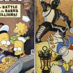 THE SIMPSONS’ Wonderful Tribute to DONALD DUCK and His Great Artists
