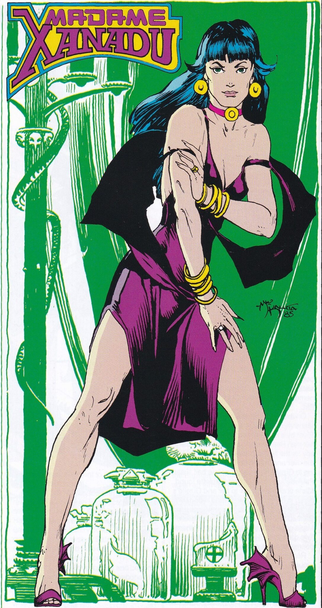 DOORWAY TO FANTASTIC Mike Kaluta s Marvelous MADAME XANADU 13th doorway-to-fantastic-mike-kaluta-s-marvelous-madame-xanadu-13th