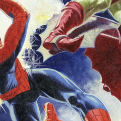 Bask in This Original SPECTACULAR SPIDER-MAN Cover Painting by JOHN ROMITA