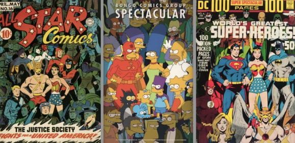 When THE SIMPSONS Put A Spotlight on a Classic Comics Cover Design