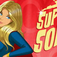 ‘WHEN YOU NEED SUPER ENERGY’: Just Try to Keep Up With DES TAYLOR’s SUPERGIRL