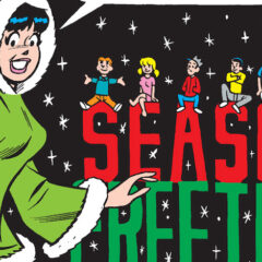 Dig These Classic Dan DeCarlo BETTY AND VERONICA Christmas Pin-Ups