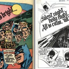 NEAL ADAMS’ Complete SILENT NIGHT OF THE BATMAN — in All Its ORIGINAL ART Glory