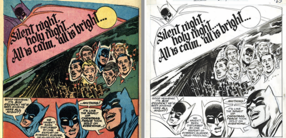 NEAL ADAMS’ Complete SILENT NIGHT OF THE BATMAN — in All Its ORIGINAL ART Glory