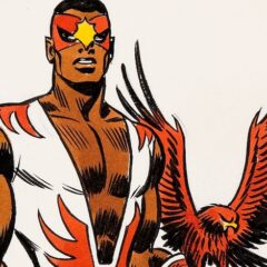 Dig JOHN ROMITA’s Original Color Design for THE FALCON