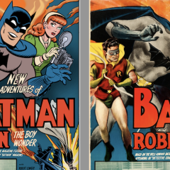 WHAT IF the 1949 BATMAN and ROBIN SERIAL Posters Were Drawn by DICK SPRANG?