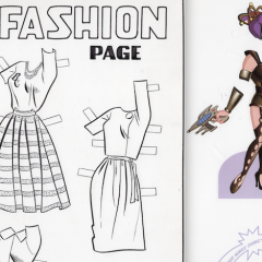 From BETTY AND VERONICA to FUTURAMA: The Timeless Allure of PAPER DOLLS
