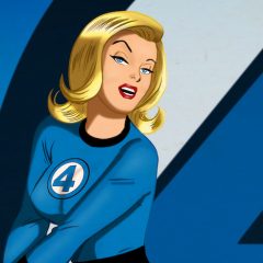 Hey, Here’s Your Fabulous Free INVISIBLE WOMAN WALLPAPER by DES TAYLOR