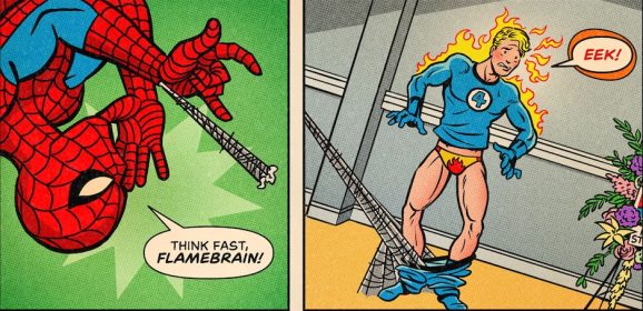 Boy, THE HUMAN TORCH and SPIDER-MAN Have No Sense of Decorum