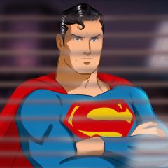 GENERAL, WOULD YOU CARE TO STEP OUTSIDE? — and Other Spectacularly SUPER Scenes by DES TAYLOR