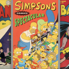 When THE SIMPSONS Pulled Back the Cover on a Couple BATMAN Classics