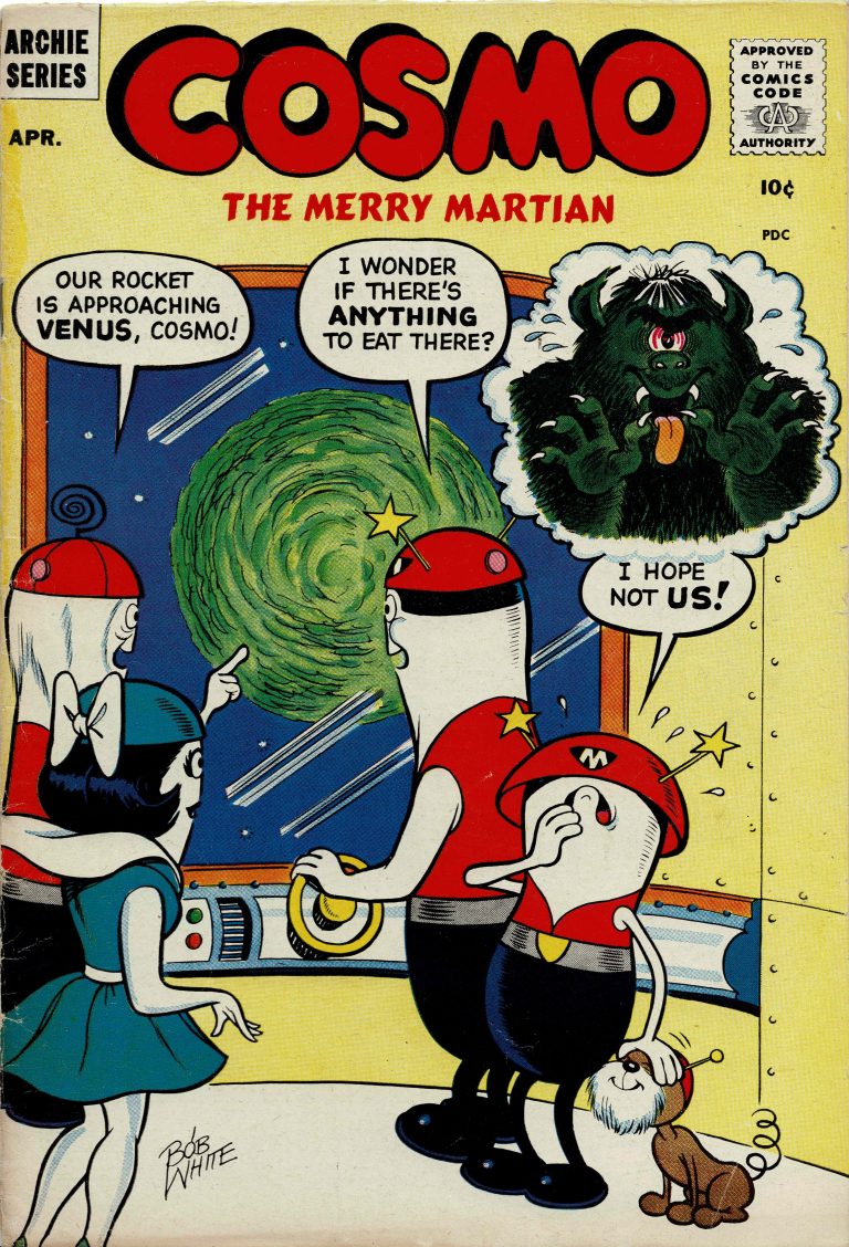 ODDBALL COMICS: Archie’s 1950s COSMO THE MERRY MARTIAN | 13th Dimension ...