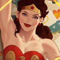 JSA #15: Boy, This Upcoming Golden Age-Style WONDER WOMAN Cover Is Really Pretty