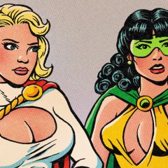 What Happened When POWER GIRL and PHANTOM LADY Tried to Join the JUSTICE SOCIETY