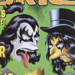 When ALICE COOPER, GENE SIMMONS, ROB ZOMBIE — and PAT BOONE — Entered BART SIMPSON’S TREEHOUSE OF HORROR