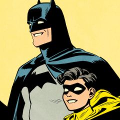 BATMAN & ROBIN: YEAR ONE #12 — CHRIS SAMNEE’s Back Cover Is the Perfect Series Capper