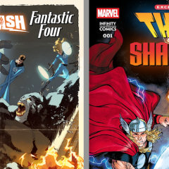 DC Announces FLASH/FANTASTIC FOUR and THOR/SHAZAM Crossovers — Available NOW