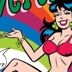 VERONICA GO BRAGH With the Latest ARCHIE COMICS Facsimile Edition