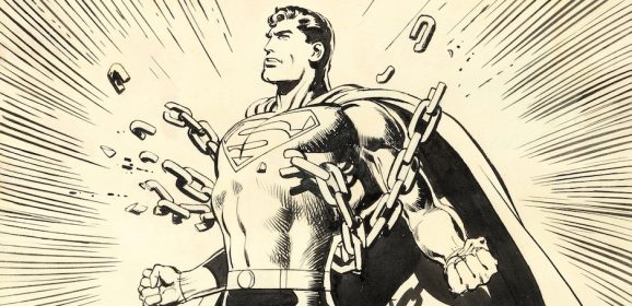 SUPERMAN #233 AT 55: NEAL ADAMS’ Classic Cover Art Up for Auction
