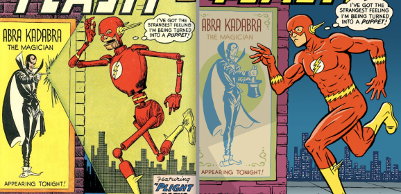 CLASSIC COVERS RE-IMAGINED: The FLASH Needs to Get a Grip