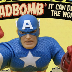 Dig This Gallery of Glorious JACK KIRBY CAPTAIN AMERICA Covers — MEZCO Style