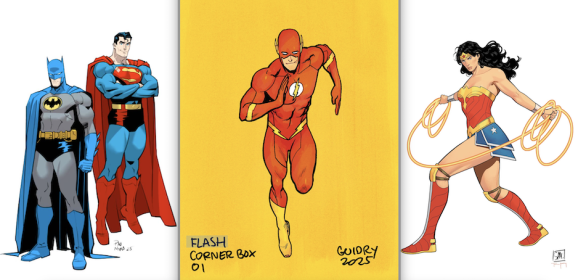 DC COMICS Expands Its Retro-Style CORNER BOXES Across Main Line in MARCH