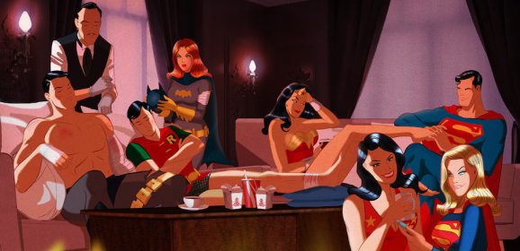 CHRISTMAS MORNING at WAYNE MANOR