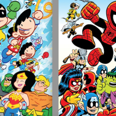 I’ve Already Broken My Resolutions — But How About a TINY TITANS and MINI MARVELS Team-Up?