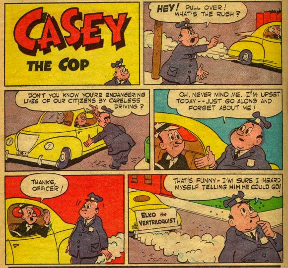 CASEY THE COP: 13 HENRY BOLTINOFF Strips to Bring a Smile to Your Face ...