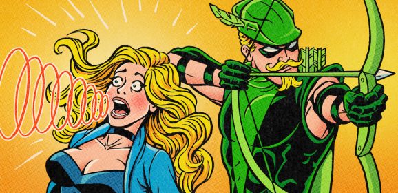 What Happens When GREEN ARROW and BLACK CANARY Get a Little TOO Close